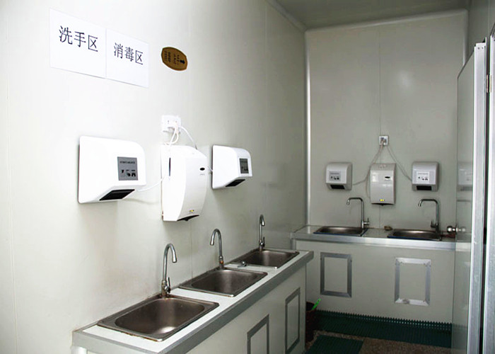 Khu vực rửa rác