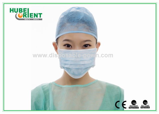 Odorless Meltblown Nonwoven Disposable Medical Face Mask With Earloop