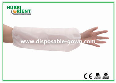 Water Resistance Non Woven Oversleeves Disposable Comfortable PP Oversleeves