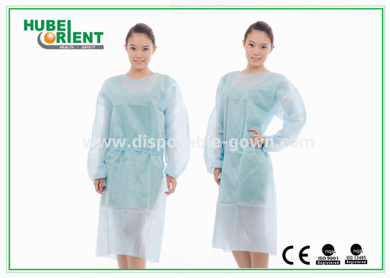 Personal Protection Disposable Nonwoven Isolation Gown For Hospital