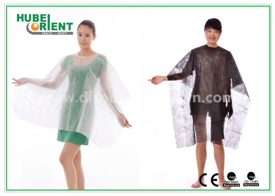 Polypropylene Soft Disposable Nonwoven Hair Cutting Cape with Velcro Closure