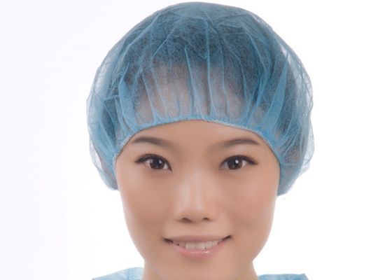 Daily Use Free Size Polypropylene Nonwoven Disposable Bouffant Cap
