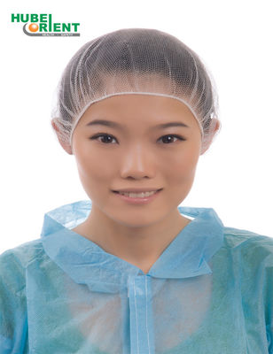 Disposable Stretchable Nylon Hair Nets For Food Processing