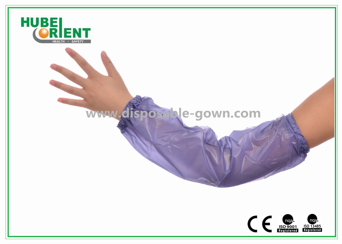 Heat Resistant Long PE Disposable Sleeve Protectors Breatheable
