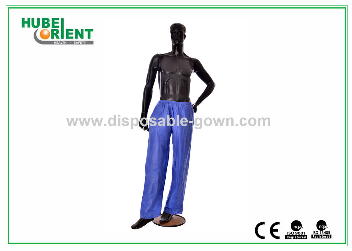 Anti Dust Breathable Long Disposable Pants PP Nonwoven for Hotels