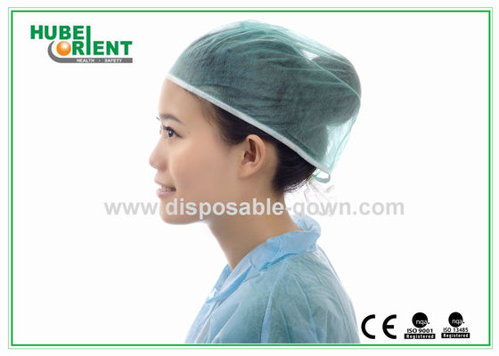 Anti Dust Single Use Medical Bouffant Hair Cover With Back Tie