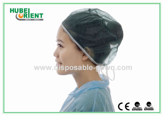Anti Dust Single Use Medical Bouffant Hair Cover With Back Tie
