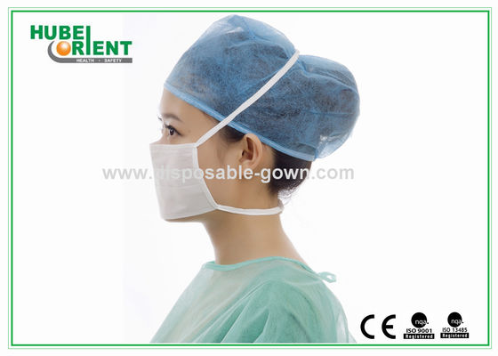 Single Use 3 Ply Meltblown Nonwoven Medical Tie On Face Mask