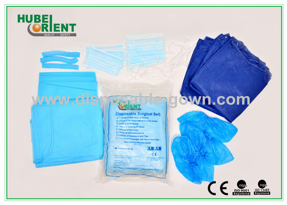 Professional Disposable Surgical Gowns Kits/Disposable Scrub Suits For Unisex Use In Clean Environment