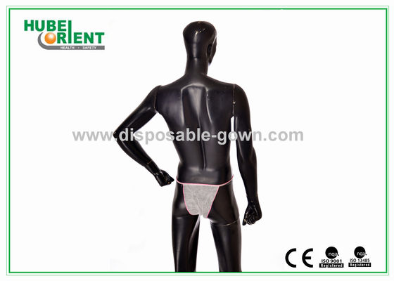 Colorful Disposable PP Nonwoven Female T Back Pants For Beauty Salon