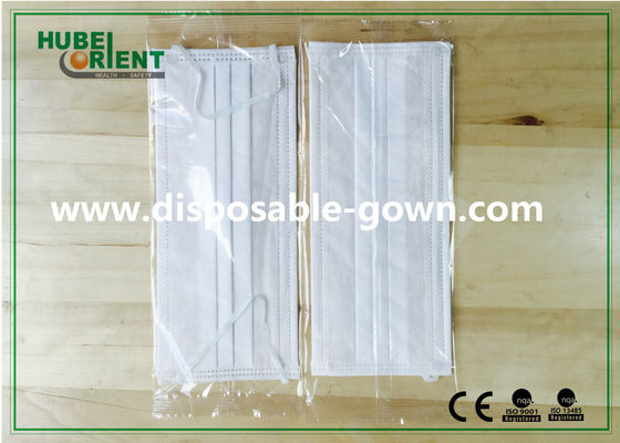 Anti Dust Clean Room Blue Disposable PU Band Face Mask 23 cm XL