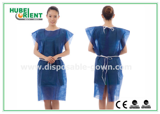 PP Non-Woven Disposable Medical Use Patient Gowns Without Sleeves For Protect Body