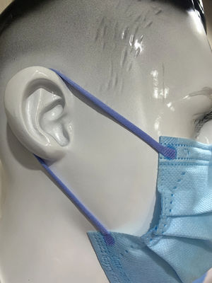 Breathable Fashionable Disposable Adult Protective Face Mask With Colored Earloop