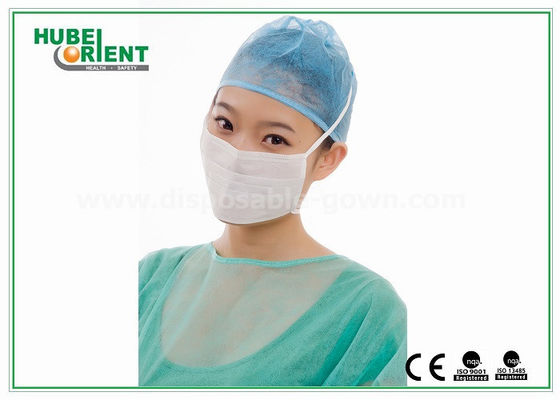 Non Stimulating Tie On Nonwoven Disposable Medical Face Mask