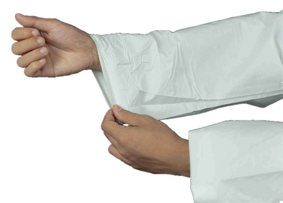 PPE Type5/6 White MP Chemical Protective Anti Dust Disposable Jumpsuit With Hood