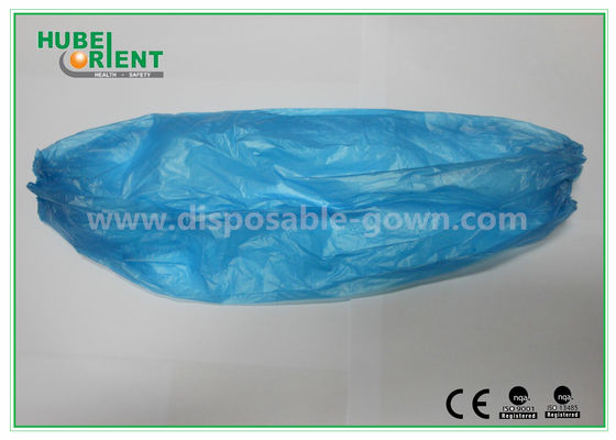 Free Sample Clean Plastic Arm Sleeves/Blue Disposable Arm Sleeve For Kitchen Or Restaurant