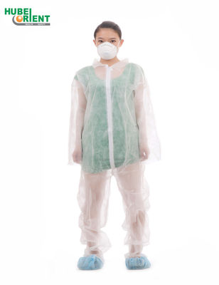Safety Nonwoven Disposable Coveralls Medical Disposable Overall For Workplace