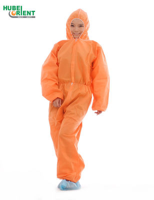 Medical Disposable Polypropylene Coverall With Hood