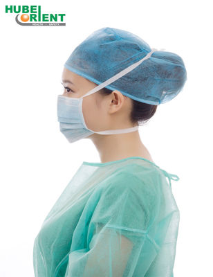 For Hospital And Doctor Use Disposable Face Mask By Non Woven Face With Tie-on