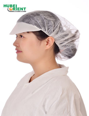 OEM Polypropylene Disposable Peaked Cap For Food Processing