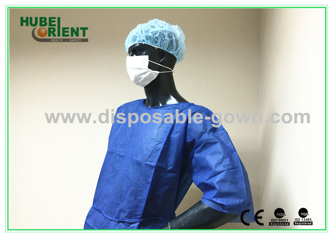 Disposable use Patient gown Without Sleeves For Adult Patient in hospital