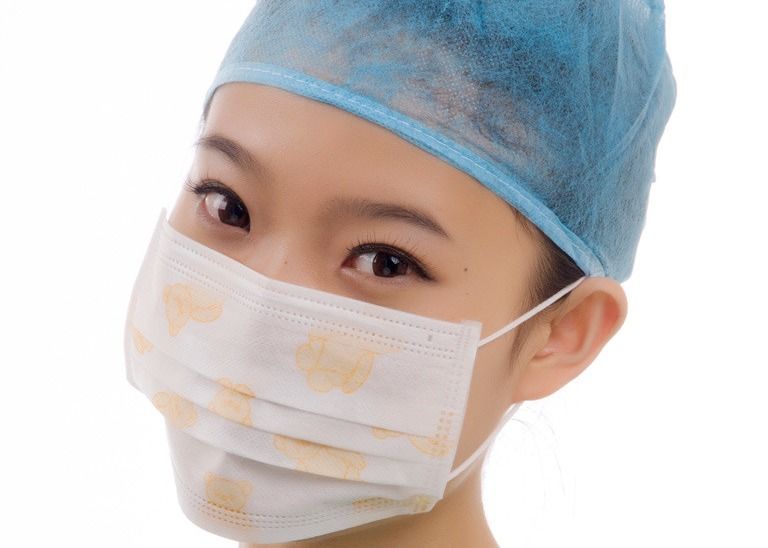 Disposable Earloop Nonwoven Medical Face Mask Non Irritating