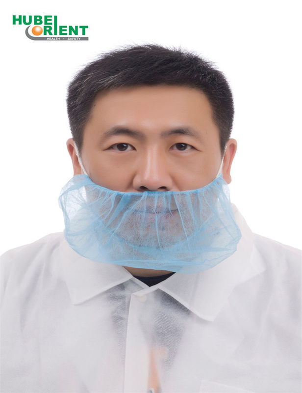 Disposable Soft Non-Woven Beard Protective Cover With Double Elastic